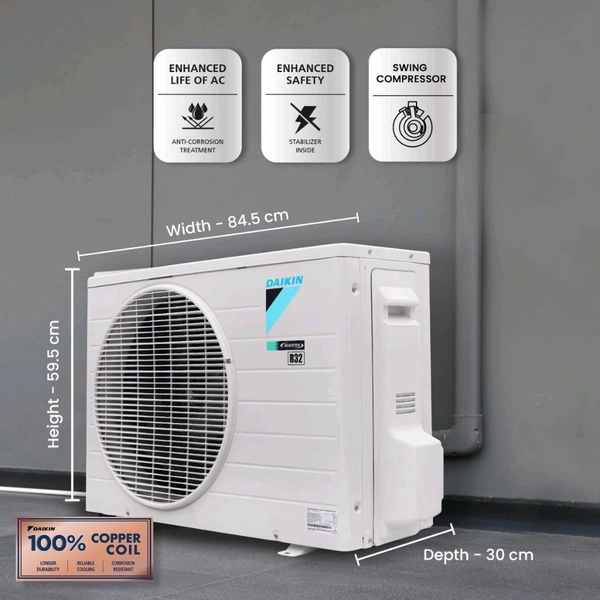 Daikin 1.5 Ton 5 ⭐ Inverter 