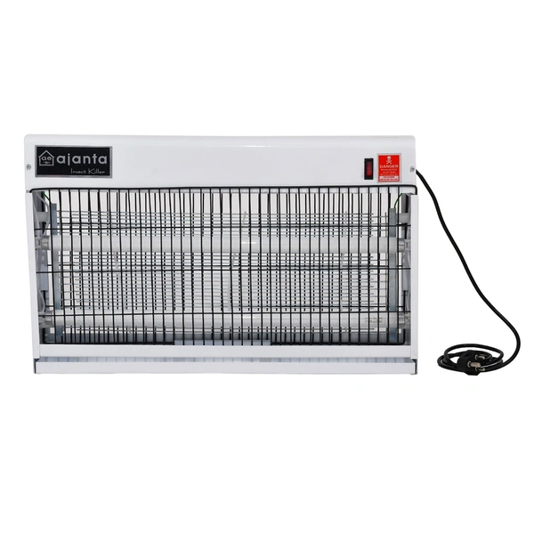 Ajanta 2 Ft Fly Catcher Machine / Insect Killer / Bug Zapper For Hotels, Hospitals, Home & Offices. - 24" / 2 Feet, White