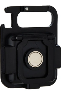 COB RECHARGEABLE KEYCHAIN Light - Black