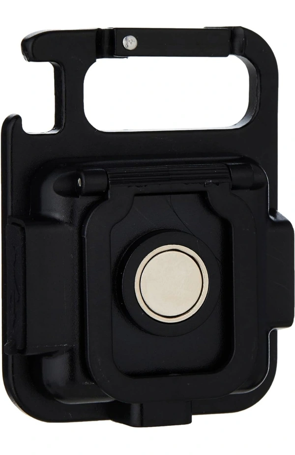 COB RECHARGEABLE KEYCHAIN Light - Black