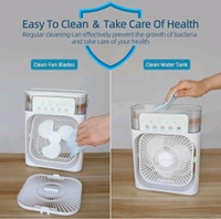 Fibre Portable Mini Air Cooler - Teal, Free