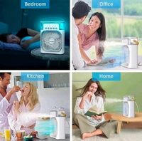 Fibre Portable Mini Air Cooler - Teal, Free