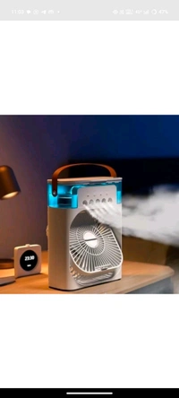 Fibre Portable Mini Air Cooler - Teal, Free