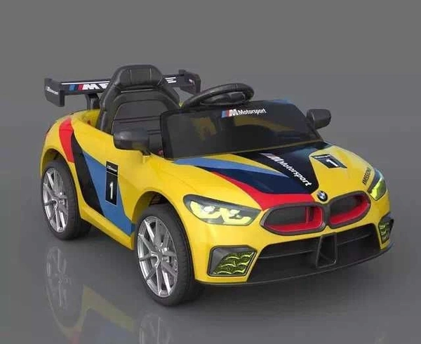 666 MINI Battery Operated Ride On Car For Kids Of Age 1 To 4 Years  - YELLOW