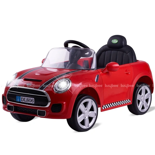 Dls Electric Car For Kids Aged 1 To 6 - RED