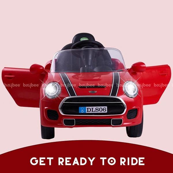 Dls Electric Car For Kids Aged 1 To 6 - RED