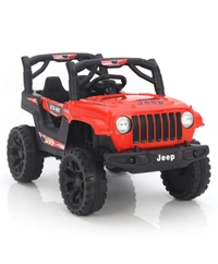 STC Battery Operated Ride On Jeep With Remote Control - L 82 x B 40 x H 42 cm, RED