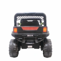 Stc Battery Electric Kids Car, Ride On Baby Car With Bluetooth, Music & Light Jeep Battery Operated Ride On For Kids - Green