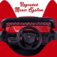 stc KIDS ELECTRIC JEEP FOR AGE 1 TO 6 (MAYBE7) - RED