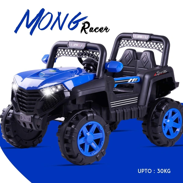 stc KIDS ELECTRIC JEEP FOR AGE 1 TO 6 (MAYBE7) - BLUE