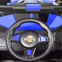 Kidz Auto KAB J909 Jeep (4 Wheel drive ) , Battery-Operated,Remote Control Ride-On with Foot Accelerator,Seat Belt,MP3/USB Port,Spring Suspension,Openable Doors,Spare Wheel Electric Vehicle for Kids - Blue