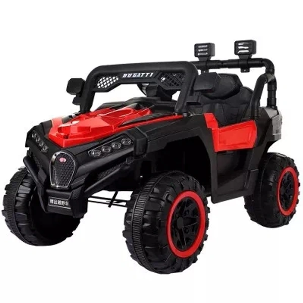 stc KIDS ELECTRIC JEEP FOR AGE 1 TO 6 (MAYBE7) - PAINTED RED