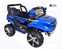 STC Kids Battery Operated Car Jeep Rechargeable Car for Kids Electric car for Baby Ride On Toy Car with R/C for Boys & Girls Kids 1 to 8 Years - PAINTED BLUE
