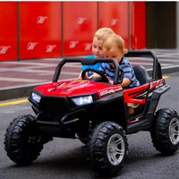 Stc Wrath Rechargeable Battery-Operated Ride on Electric Car Jeep for Kids | Baby Car Jeep with Bluetooth, USB, Music | Battery Operated Big Car for Kids to Drive 2 to 8 Years Boys Girls  - Red