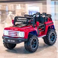 Stc Wrath Rechargeable Battery-Operated Ride on Electric Car Jeep for Kids | Baby Car Jeep with Bluetooth, USB, Music | Battery Operated Big Car for Kids to Drive 2 to 8 Years Boys Girls  - Red