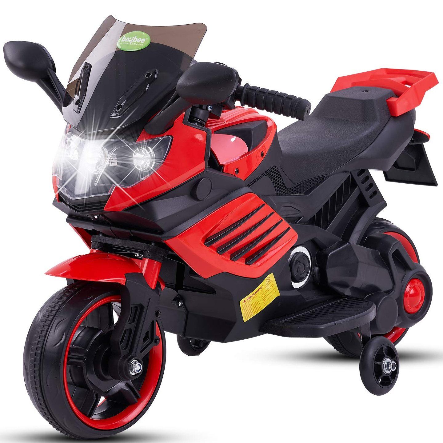 Red discount electric bike