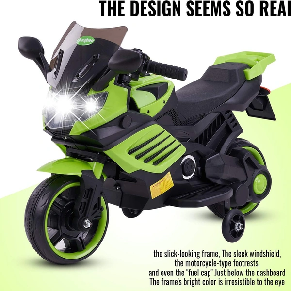 stc 1000RR-ELECTRIC BIKE FOR KIDS AGED 1 TO 5 - GREEN