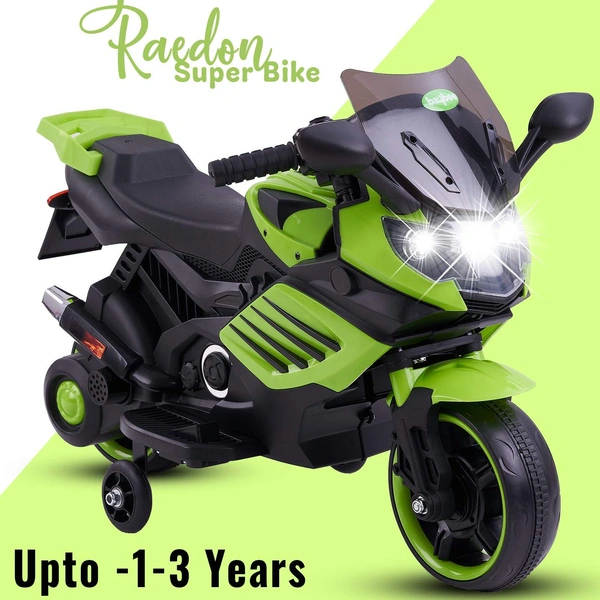 stc 1000RR-ELECTRIC BIKE FOR KIDS AGED 1 TO 5 - GREEN