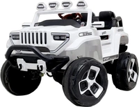 Bugatti Two Seater Jeep Ride On with Light & Sound - White