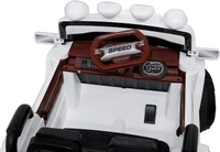 Bugatti Two Seater Jeep Ride On with Light & Sound - White