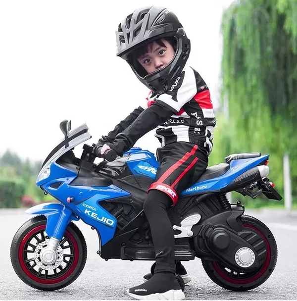 stc R1 MINI KIDS ELECTRIC BIKE FOR AGE 1 TO 5 (Maybe 6) - Blue