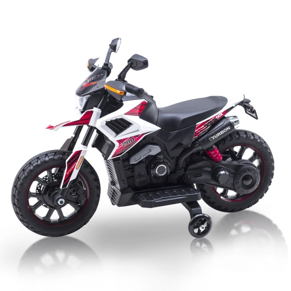 stc DLS09 KIDS ELECTRIC BIKE FOR KIDS AGED 1 TO 5 (MAYBE 6) - WHITE