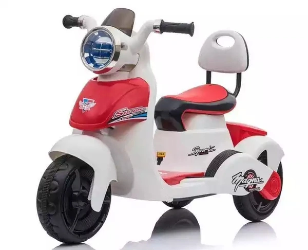VESPA COLORFULL SCOOTY FOR KIDS AGED 1 TO 5 -MAYBE 6 - Red