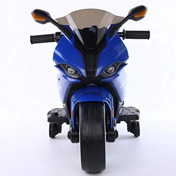 RR Super Bike With Rechargeable Battery Operator Ride-On Bike For Kids (2 To 7YRS) - Blue
