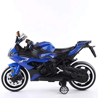 RR Super Bike With Rechargeable Battery Operator Ride-On Bike For Kids (2 To 7YRS) - Blue