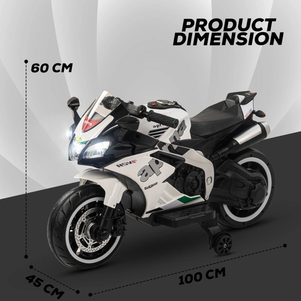 APNA BIG SIZE BIKE FOR KIDS AGED 1 TO 7 - White