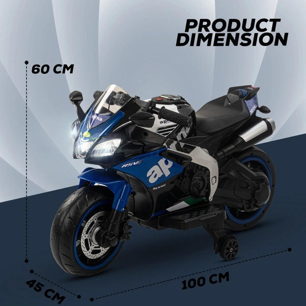 APNA BIG SIZE BIKE FOR KIDS AGED 1 TO 7 - Blue