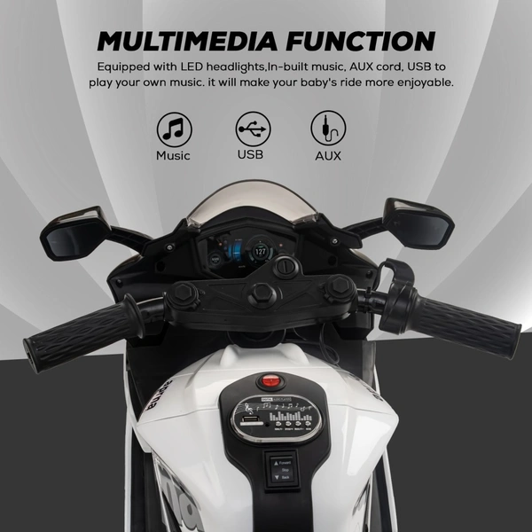 Stc APNA BIG SIZE BIKE FOR KIDS AGED 1 TO 7 - White