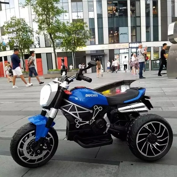 Stc Y1600 BIG SIZE BIKE FOR KIDS AGED 1 TO 7 - Blue