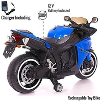 Stc R1-PAINTED BIKE FOR KIDS AGED 1 TO 7 (Maybe 8) - Blue