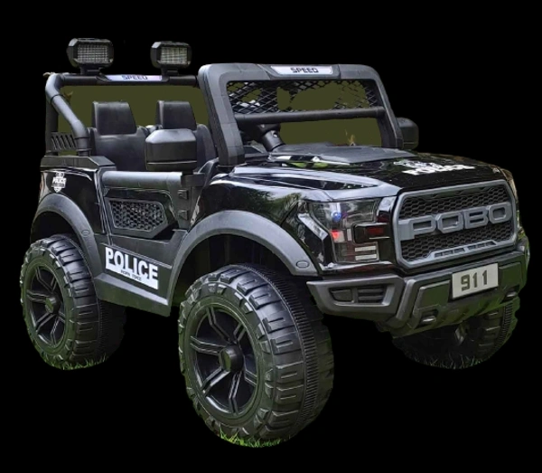 Stc POBO 2 MOTOR JEEP UPTO 7 YEARS (4 Motor-upto 50kg) - Blue
