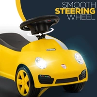 Baybee Bolt Push Ride on Car for Kids, Ride on Push Cars with Music, Light & Comfort Seat | Kids Car Ride on Toys for Kids Toddlers | Push Baby Car for Kids to Drive 1 to 3 Years Boys Girls - YELLOW