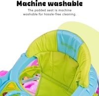 Baybee Nemo Baby Walker for Kids, Foldable Kids Walker with 3 Height Adjustable & Parental Push Handle | Walker for Baby with Music & Light, Activity Walker | Walker Baby 6-18 Months Boy Girl