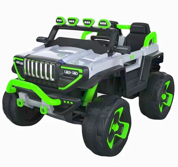 Newbie 4x4 Bugatti Gray Color Jeep For Kids With Remote Control  - Gray