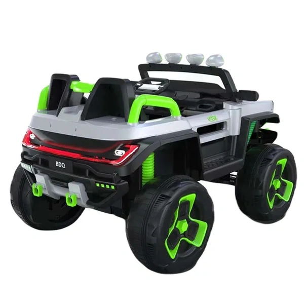 Newbie 4x4 Bugatti Gray Color Jeep For Kids With Remote Control  - Gray