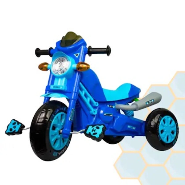 Cosmo Bullet Tricycle Baby Java Scooter Cycle or Trikes Ride-On with Music & Lights for 1-5 Years