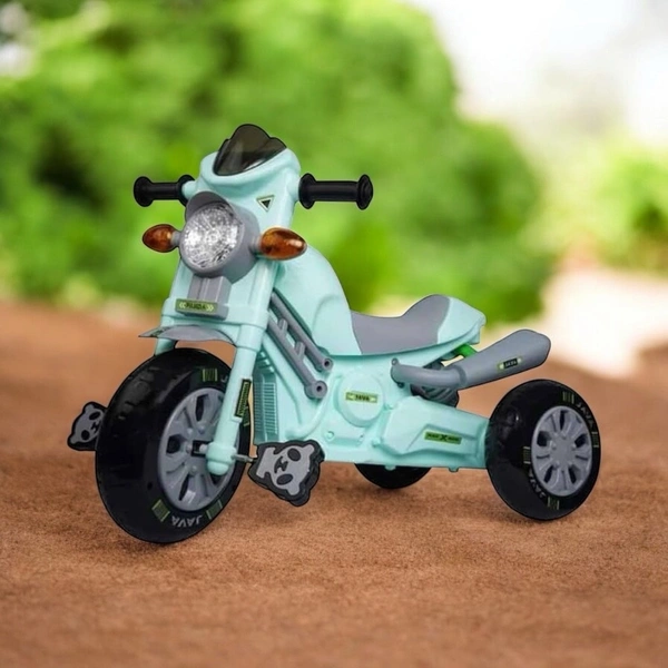 Cosmo Bullet Tricycle Baby Java Scooter Cycle or Trikes Ride-On with Music & Lights for 1-5 Years