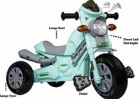 Cosmo Bullet Tricycle Baby Java Scooter Cycle or Trikes Ride-On with Music & Lights for 1-5 Years