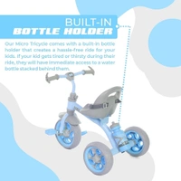 Dash Nexa With Eva Wheels Kids/Baby Tricycle, Tricycle For Kids 1.5 To 5 Years, Baby Cycle With Bottle Container And Storage Basket With Parental Control