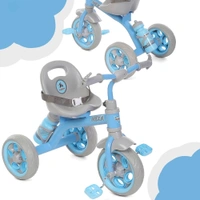 Dash Nexa With Eva Wheels Kids/Baby Tricycle, Tricycle For Kids 1.5 To 5 Years, Baby Cycle With Bottle Container And Storage Basket With Parental Control
