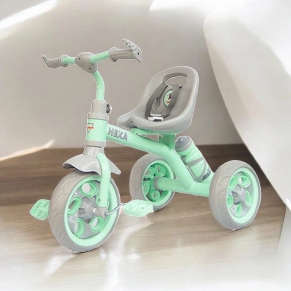 Dash Nexa With Eva Wheels Kids/Baby Tricycle, Tricycle For Kids 1.5 To 5 Years, Baby Cycle With Bottle Container And Storage Basket With Parental Control
