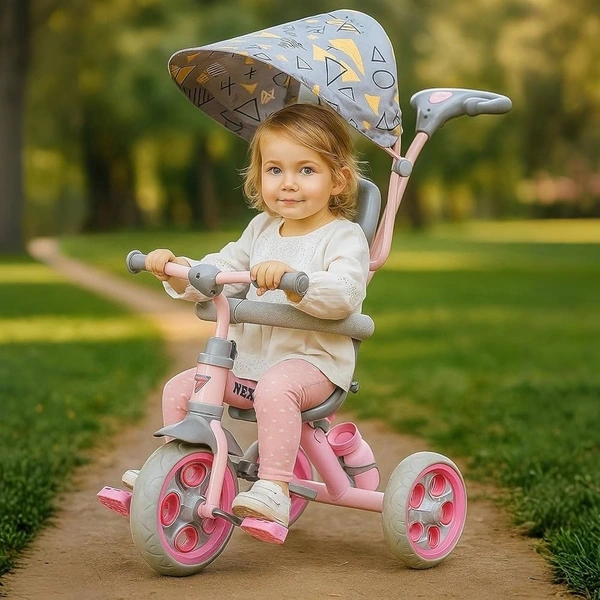 Dash TOYSPHERE Nexa With Eva Wheels Kids/Baby Tricycle, Cycle For Kids, Tricycle For Kids For 1.5 To 5 Years, Baby Cycle With Canopy And Harness
