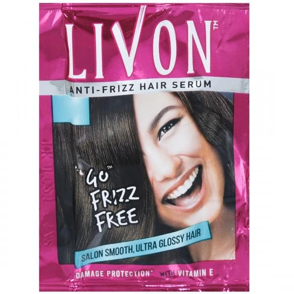 LIVON ANTI-FRIZZ HAIR SERUM - 2 ML