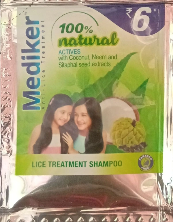 MEDIKER  LICE TREATMENT SHAMPOO - 5 ML