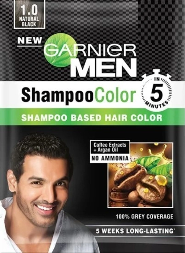 GANIER  1.0 SHAMPOO COLOR  - NATURAL BLACK