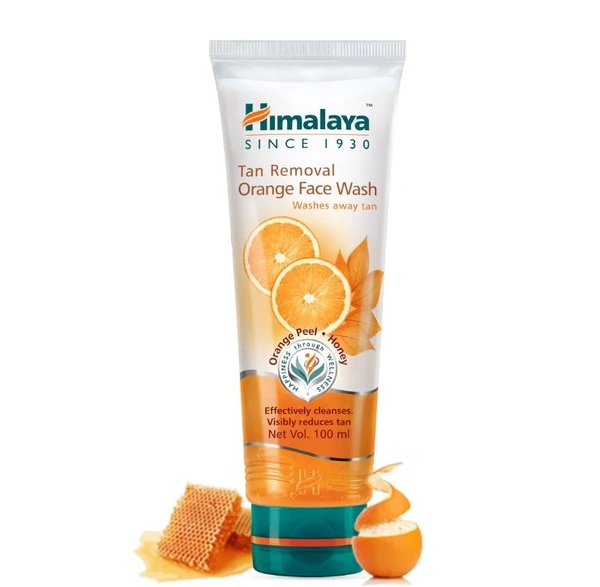HIMALAYA TAN REMOVAL ORANGE FACE WASH - 100 ML